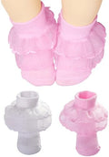 PrinceSasa Little Baby Girl Princess Lace Ruffles Socks Set by PrinceSasa