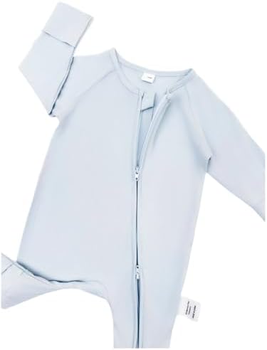 Bow Dream Bamboo Pajamas for Baby, Rayon Sleeper Romper Jumpsuit Outfit | 93% - Image 6
