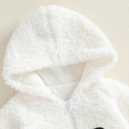 Fall Baby Clothes Newborn Boy Girl Hoodie Romper Long Sleeve Jumpsuit Winter - Image 4