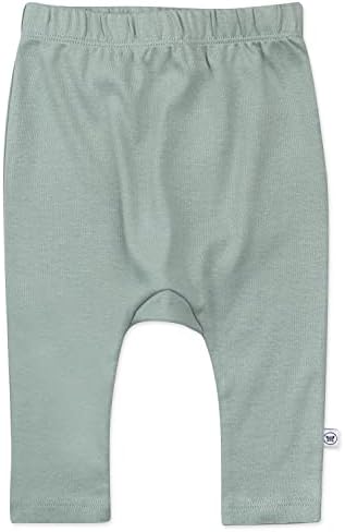 HonestBaby Unisex-Baby Multipack Harem Pants Roomy Fit Pull on Bottoms 100% - Image 5