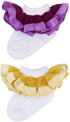 PrinceSasa Little Baby Girl Princess Lace Ruffles Socks Set - Image 2
