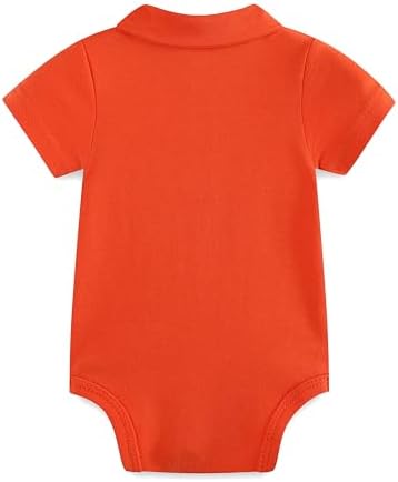 Baby Girl Collared Onsie Polo Bodysuit Boy Cotton Romper Short Sleeve 0~24M - Image 2