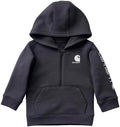 Carhartt Kid's CA6873 Half-Zip Logo Sweatshirt by Carhartt
