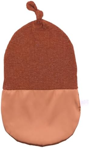 Silky Satin Lined Newborn Hat Hair Care Knot Beanie Hats - Image 5