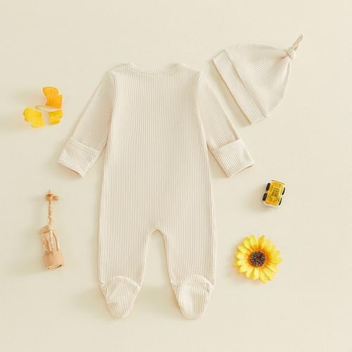 Kuriozud Newborn Baby Boy Going Home Outfit Kimono Romper - Image 5