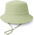 Baby Sun Hat Infant Toddler Summer Cotton Yarn Beach Bucket Hat by DANMY