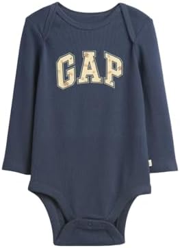 GAP Baby Long Sleeve Logo Bodysuit by GAP