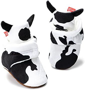HsdsBebe Unisex Newborn Baby Cotton Booties Non-Slip Sole - Image 5