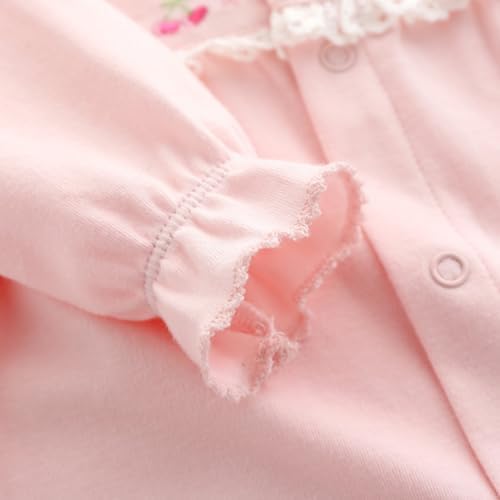 Infant Baby Girl Long Sleeve Romper Cotton Cute Style Newborn Toddler Jumpsuit - Image 7