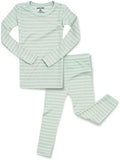 AVAUMA Stripe Pattern Baby Boys Girls Pajama Set Kids Toddler Snug fit Ribbed by AVAUMA
