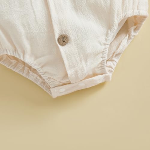 PUHHAPIEY Baby Boy Gentleman Wedding Outfit Dress Romper Suspender Pants | 0 3 - Image 6