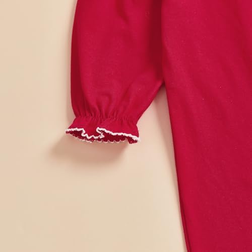 Baby Coming Home Outfit Boy Girl Plain Long Sleeve Romper Jumpsuit - Image 5
