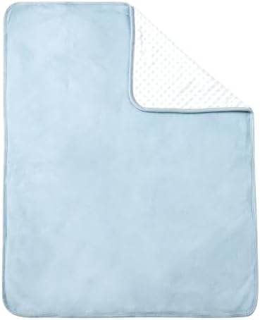 CREVENT Minky Baby Blanket for Girls Boys, Soft Plush Receiving Blanket for - Image 6