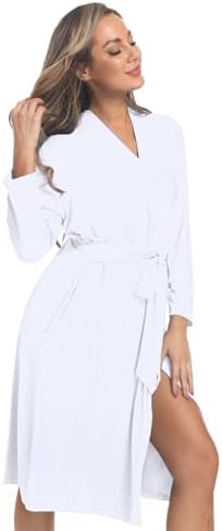 Maternity Robe with Matching Swaddle Blanket Set, Maternity Barhrobe Delivery - Image 6