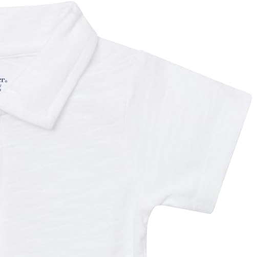 Gerber Baby Boys' Short Sleeve Polo Bodysuit - Image 3