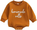 VISGOGO Newborn Infant Baby Boy Oversized Romper Sweater Bodysuits Coming Home by VISGOGO