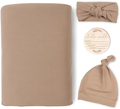 TANOFAR 4-Pack Newborn Swaddle Blanket by TANOFAR