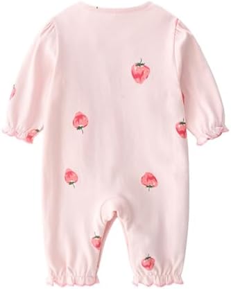 Infant Baby Girl Long Sleeve Romper Cotton Cute Style Newborn Toddler Jumpsuit - Image 2