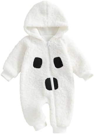 Fall Baby Clothes Newborn Boy Girl Hoodie Romper Long Sleeve Jumpsuit Winter by LedyChampswiinToddlerBaby