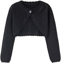 Toddler Girls Cardigan Sweater Bolero Shrug Baby Kids Long Sleeve Cropped Dress by Miccina