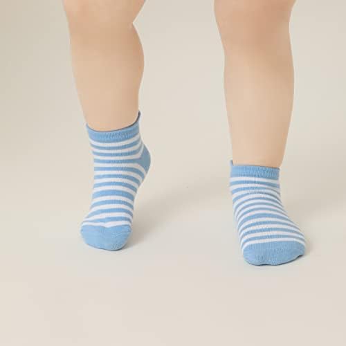 Aroveea Toddler Socks Non Slip Grip Ankle Baby 12 Pack - Image 6