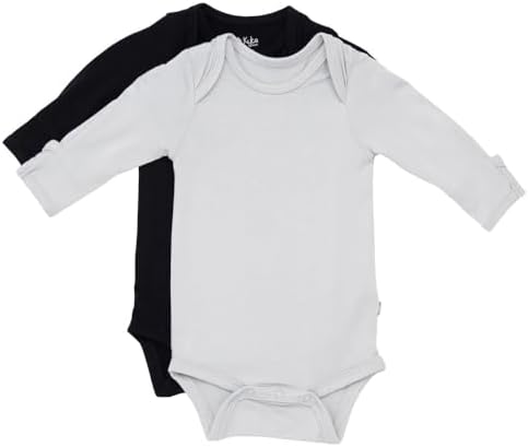 KYTE BABY Rayon made from Bamboo Long Sleeve Baby Bodysuits by KYTEBABY