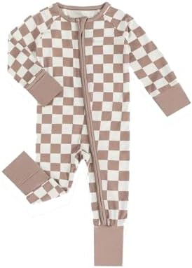 Bow Dream Bamboo Pajamas for Baby, Rayon Sleeper Romper Jumpsuit Outfit | 93% - Image 2