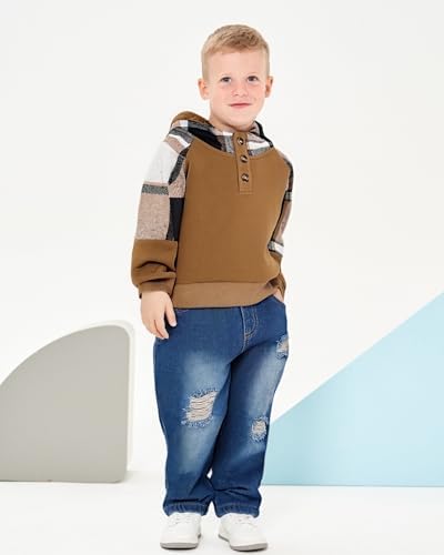 XUANHAO Baby Boy Clothes Toddler Outfits Hoodie Jeans Clothing 12 Months-5T - Image 2