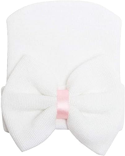 DRESHOW BQUBO 4 Pack Newborn Hospital Hat Infant Baby Hat Cap - Image 2