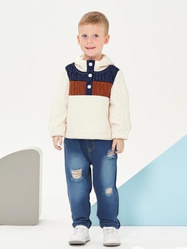 XUANHAO Baby Boy Clothes Toddler Outfits Hoodie Jeans Clothing 12 Months-5T - Image 2