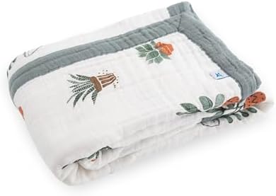 Little Unicorn Newborn Receiving Quilt | Ultra- Soft - Image 2