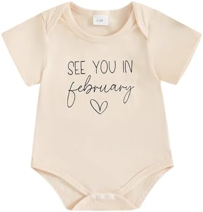 woshilaocai Baby Announcement Bodysuit Pregnancy Reveal by woshilaocai