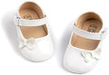 Meckior Infant Baby Girls Soft Sole Bowknot Princess Wedding Dress Mary Jane by Meckior