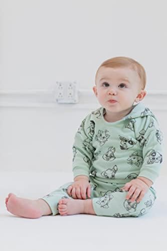 Disney Classics Winnie the Pooh Mickey Mouse Baby Hoodie Bodysuit and Pants 3 - Image 2