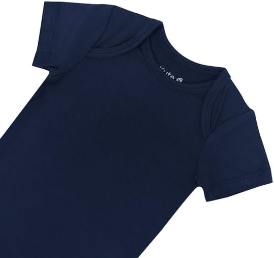 KYTE BABY Short Sleeve Baby Bodysuit, Buttery Soft Rayon Made From Bamboo - Image 5