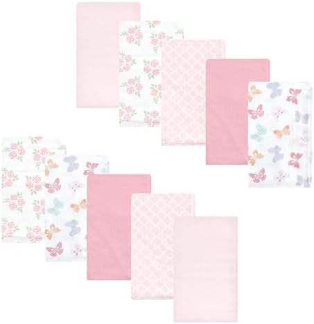 Luvable Friends Hudson Baby Flannel Burp Cloths 10pk by Luvable+Friends