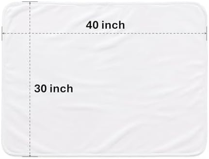 Blank Receiving Blanket for Babies, Customizable Baby Blanket for Embroidery - Image 2
