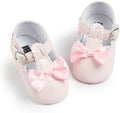 Meckior Infant Baby Girls Soft Sole Bowknot Princess Wedding Dress Mary Jane by Meckior