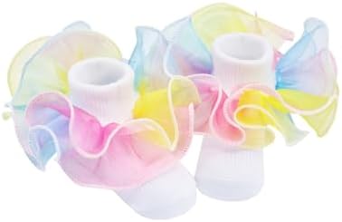 PrinceSasa Little Baby Girl Princess Lace Ruffles Socks Set - Image 4