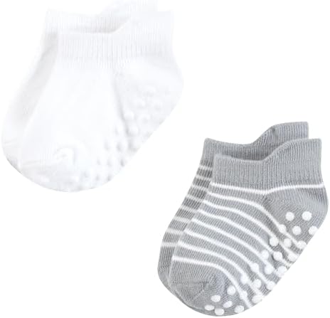 Hudson Baby Unisex Baby Non-Skid No-Show Socks - Image 5