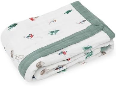 Little Unicorn Newborn Receiving Quilt | Ultra- Soft - Image 2