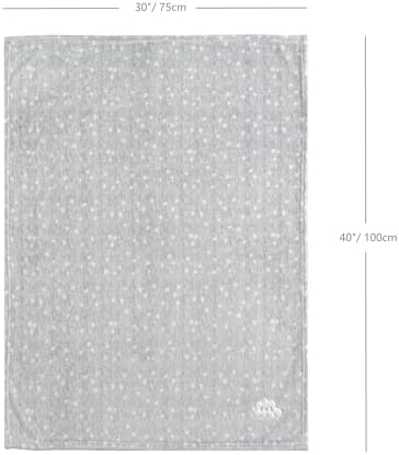 CREVENT 2Pcs 30''X40'' Cute Cozy Fluffy Warm Baby Blankets - Image 7