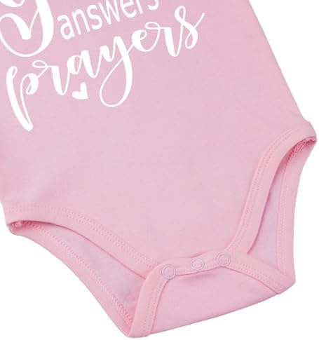 listery I'M Proof That God Answers Prayers Baby Bodysuit Baby Religious Infant - Image 6