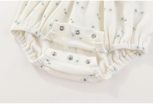 Ruliby Baby Girls Clothes Cotton Bubble Romper Summer Newborn Outfits | - Image 5