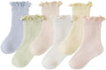 Toddler Girl Ruffle Socks Baby Girls Knee High Socks by WATOCHE