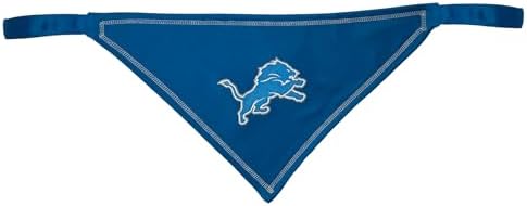 Pets First NFL Detroit Lions TIE Bandana, Small/Medium. Dog Bandana Scarf Bib - Image 2