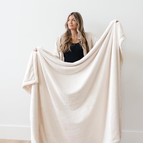 Saranoni Oversized Luxury Blanket | Breathable Super Soft, Plush Comfy Blankets - Image 2