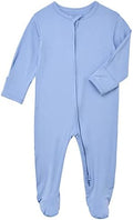 Aablexema Baby Rayon of Bamboo Footed Pajamas Zipper by Aablexema