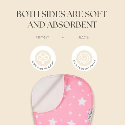 Dodo Babies 5-Pack Baby Burp Cloths - Image 3