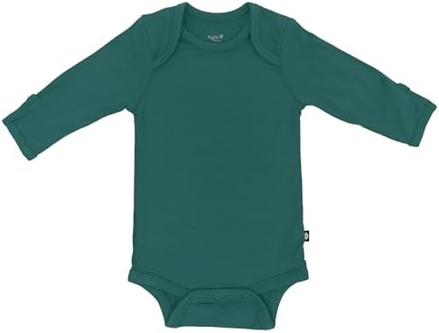 KYTE BABY Soft Bamboo from Rayon Long Sleeve Unisex Bodysuit, 0-24 Months by KYTEBABY
